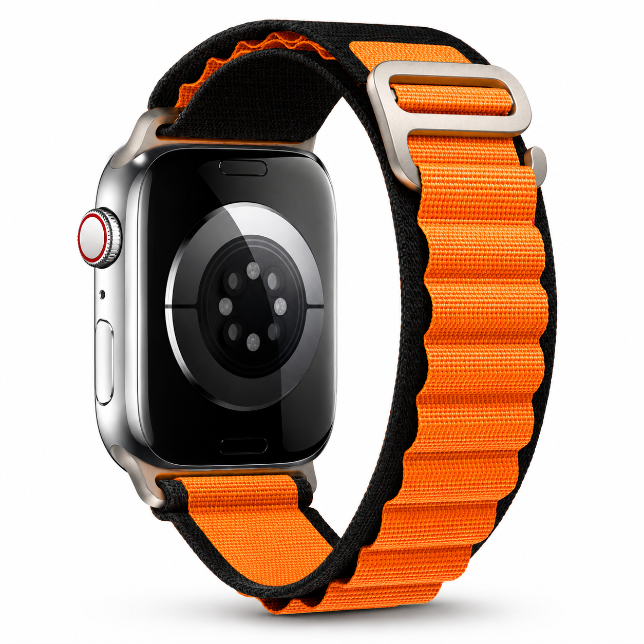 Premium Apple Watch Band Alpine Loop Nylon Strap Adjustable Secure Fit Durable Outdoor Sport Wristband Lightweight Breathable Series Compatible