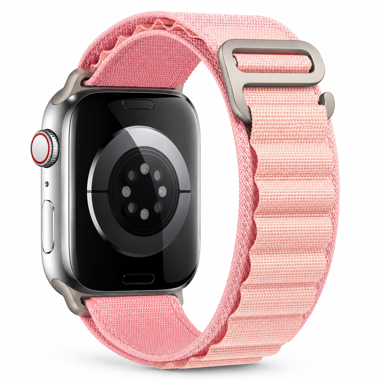 Premium Apple Watch Band Alpine Loop Nylon Strap Adjustable Secure Fit Durable Outdoor Sport Wristband Lightweight Breathable Series Compatible