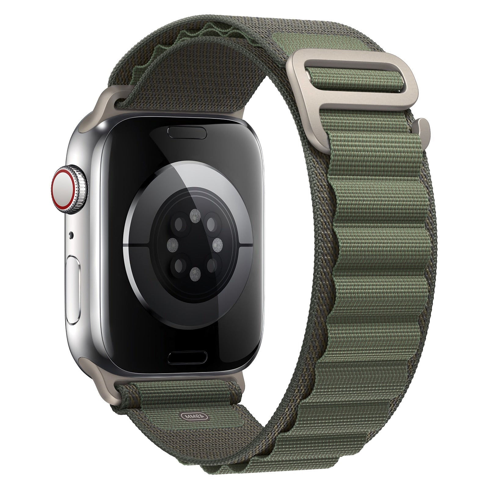 Premium Apple Watch Band Alpine Loop Nylon Strap Adjustable Secure Fit Durable Outdoor Sport Wristband Lightweight Breathable Series Compatible