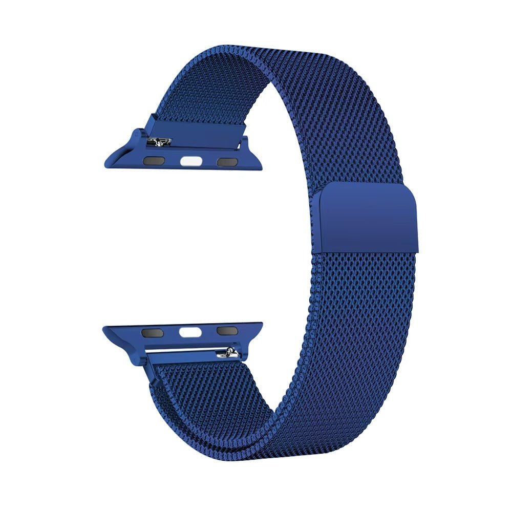 Premium Apple Watch Milanese Loop Band Stainless Steel Mesh Strap Breathable Adjustable Elegant Wristband for Ultra Series Models 38mm 40mm 41mm 42mm 44mm 45mm 49mm