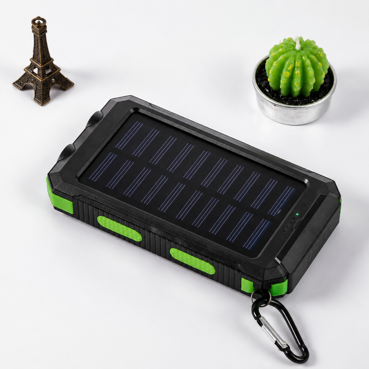 Premium Power Bank Solar Charger Fast Charging Portable Battery Pack 20000mAh LED Flashlight Outdoor Travel USB C Compatible Backup Power Hub