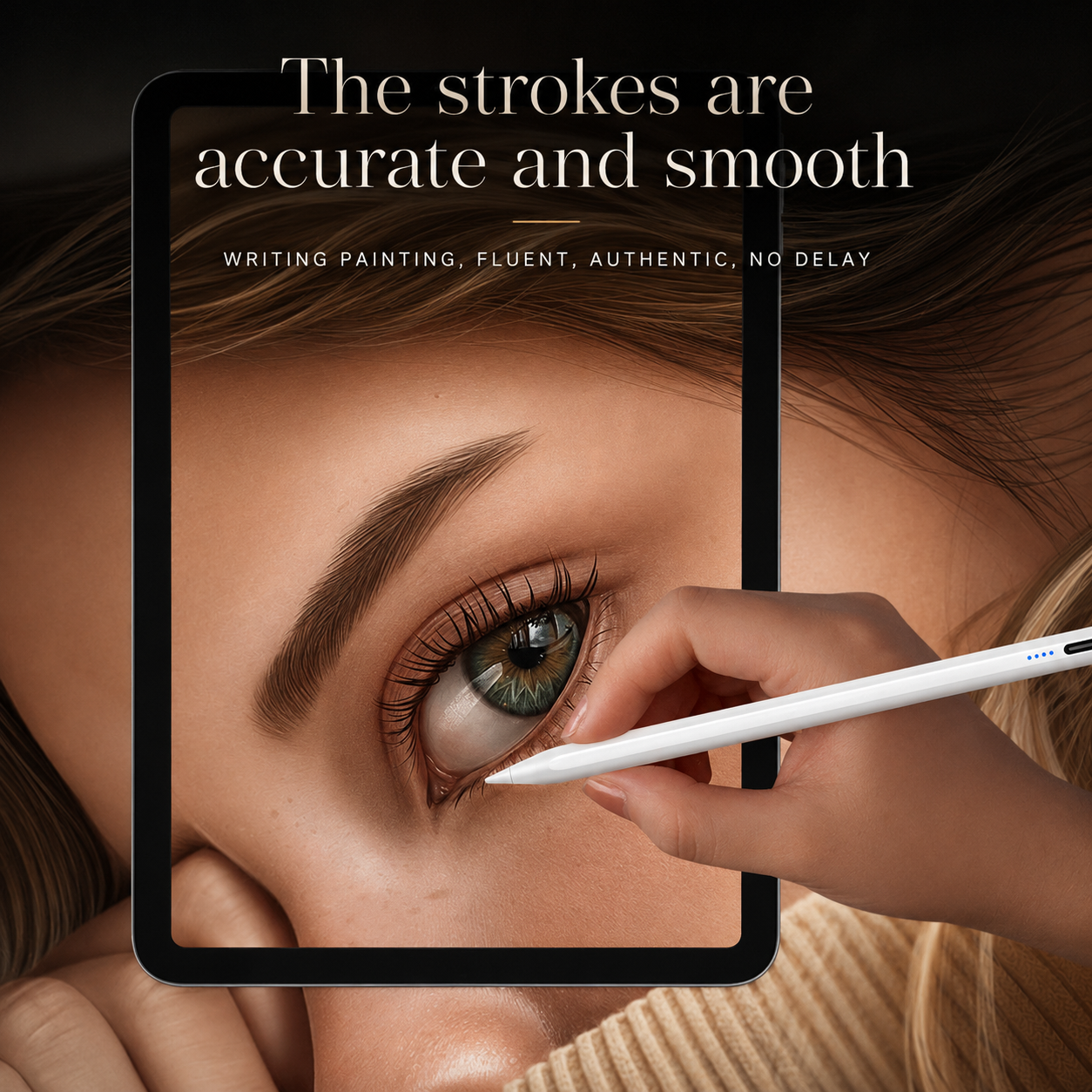 Premium Stylus Pen Bluetooth Compatible Precision Tip Rechargeable Touchscreen Tablet Pencil Power Display Universal Device Accessory Digital