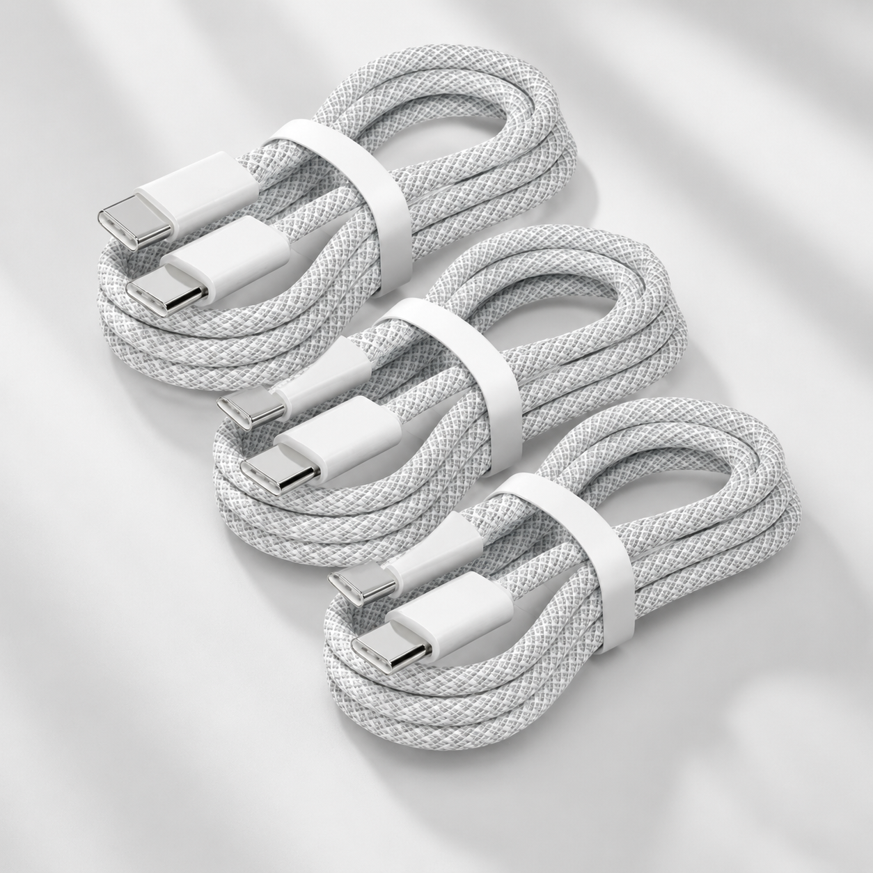 Premium USB-C to USB-C Charging Cable 100W Power Delivery Fast Charging High Speed Durable TPE TPU Stable Power Transfer Data Sync Type-C Cord