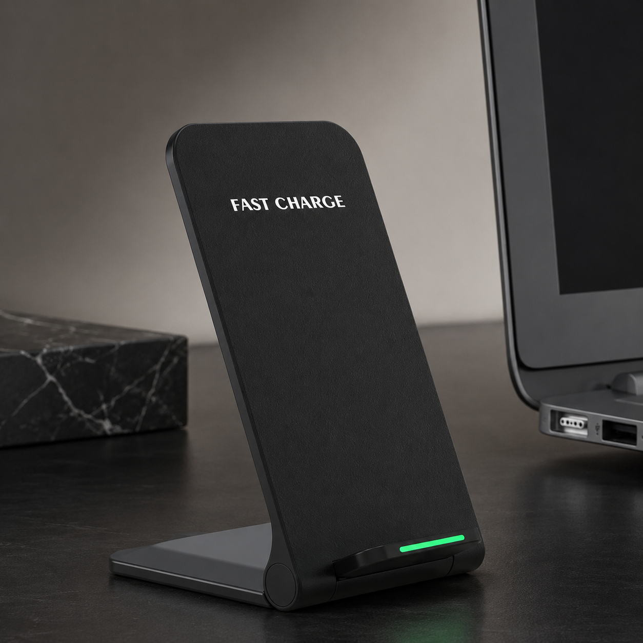 Premium Wireless Charger Foldable 30W Fast Charging Stand Pad Portable Dock Multi Device Charging Station Smartphone Earbuds Travel Friendly Design