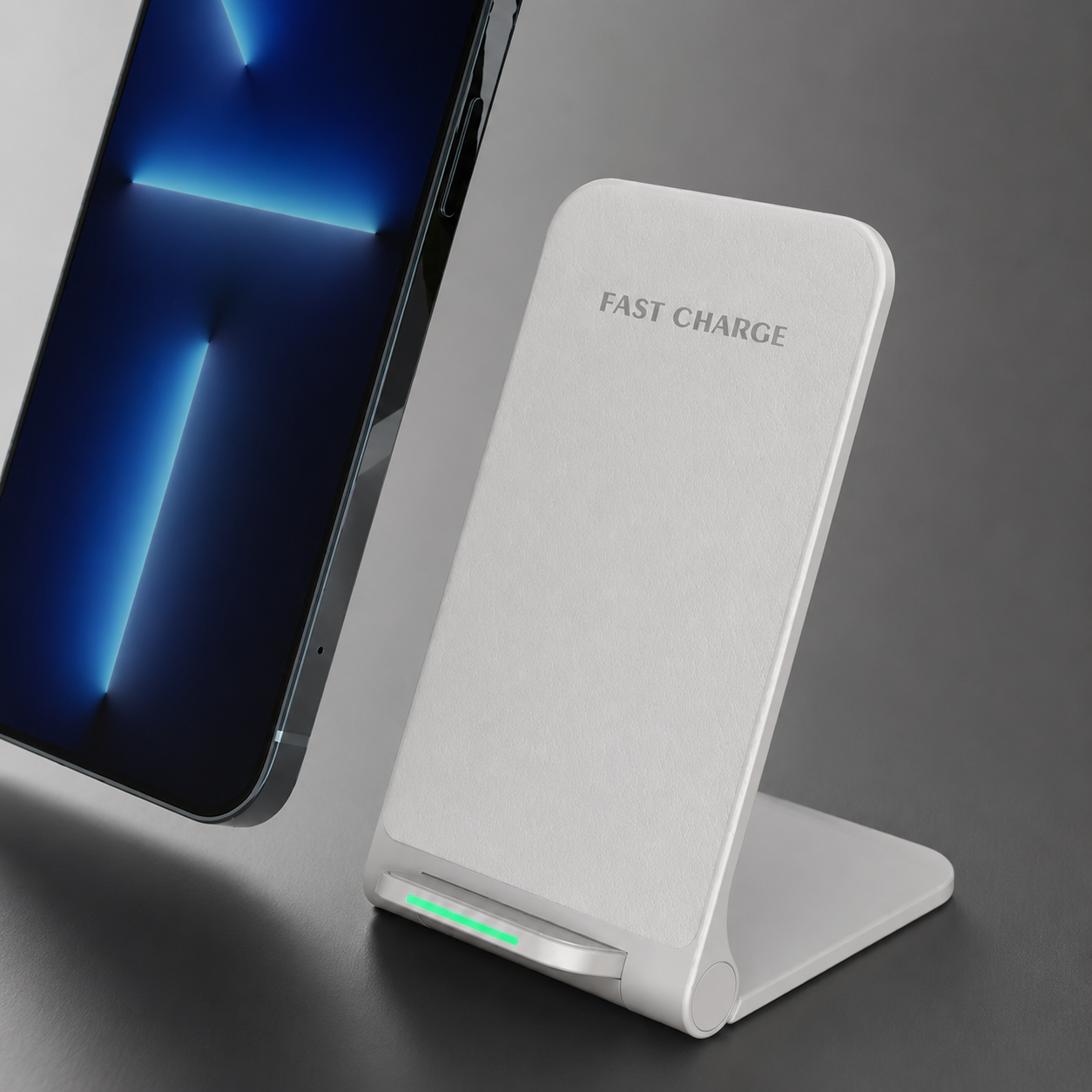 Premium Wireless Charger Foldable 30W Fast Charging Stand Pad Portable Dock Multi Device Charging Station Smartphone Earbuds Travel Friendly Design