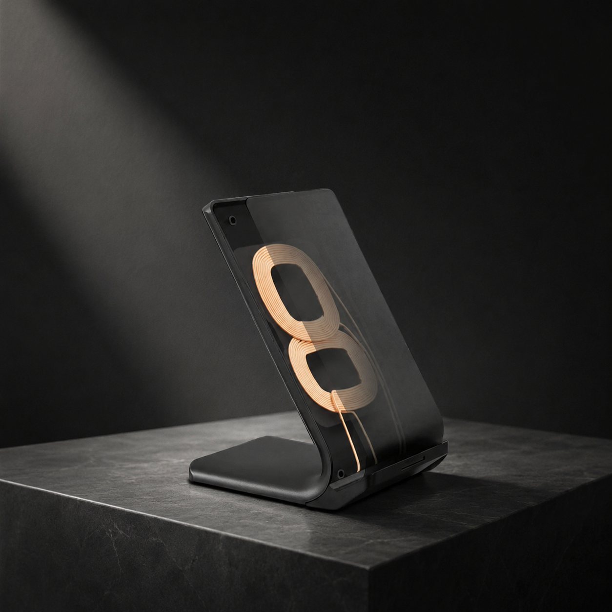 Premium Wireless Charger Foldable 30W Fast Charging Stand Pad Portable Dock Multi Device Charging Station Smartphone Earbuds Travel Friendly Design