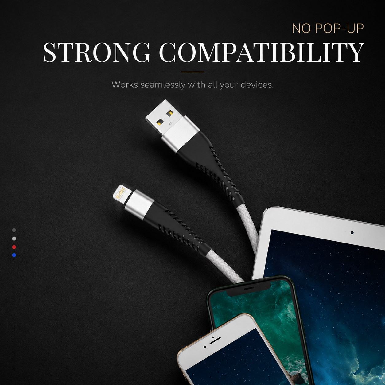 Premium Wireless Charger MagSafe Compatible 30W Fast Charging Pad USB-C Qi Enabled Magnetic Alignment Slim Portable Charging Dock Stand Design