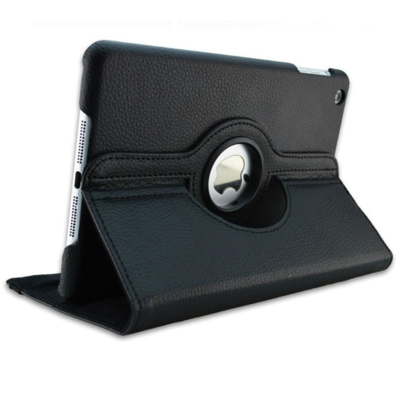 Premium iPad Case 360 Rotating Stand PU Leather Smart Cover Multi Angle Viewing Protective Tablet Case Adjustable Stand Lightweight Durable Design