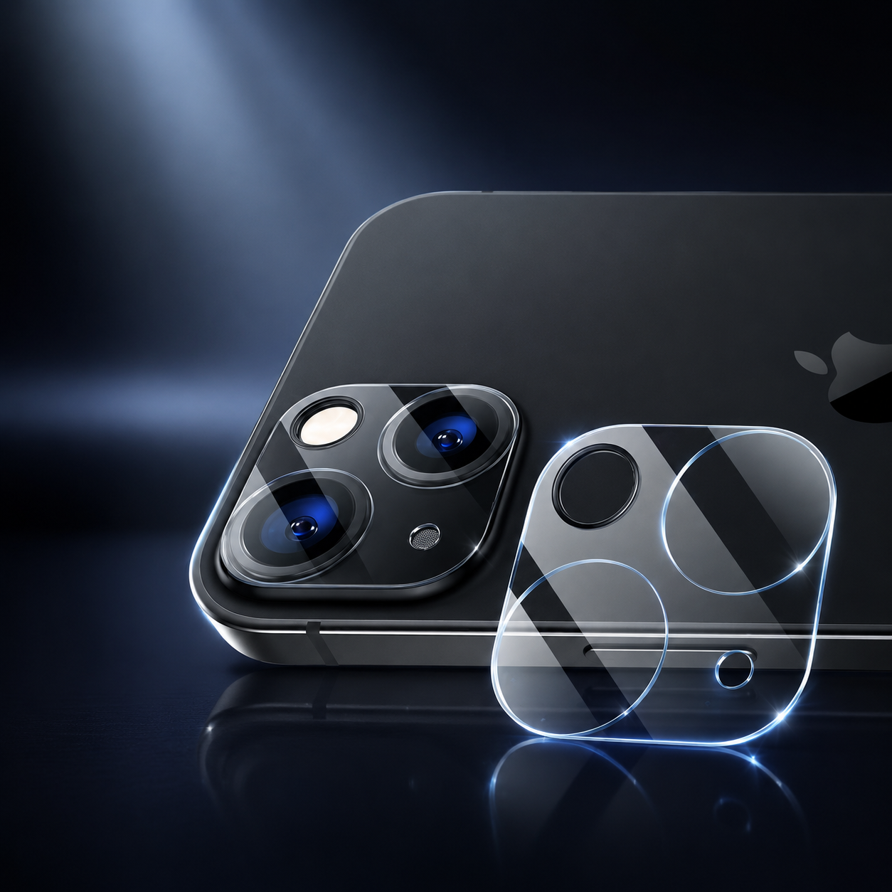 Premium iPhone Camera Lens Protector 9H Tempered Glass Ultra Clear Cover Scratch Resistant Drop Protection Precision Fit Guard Shield Armor Defense