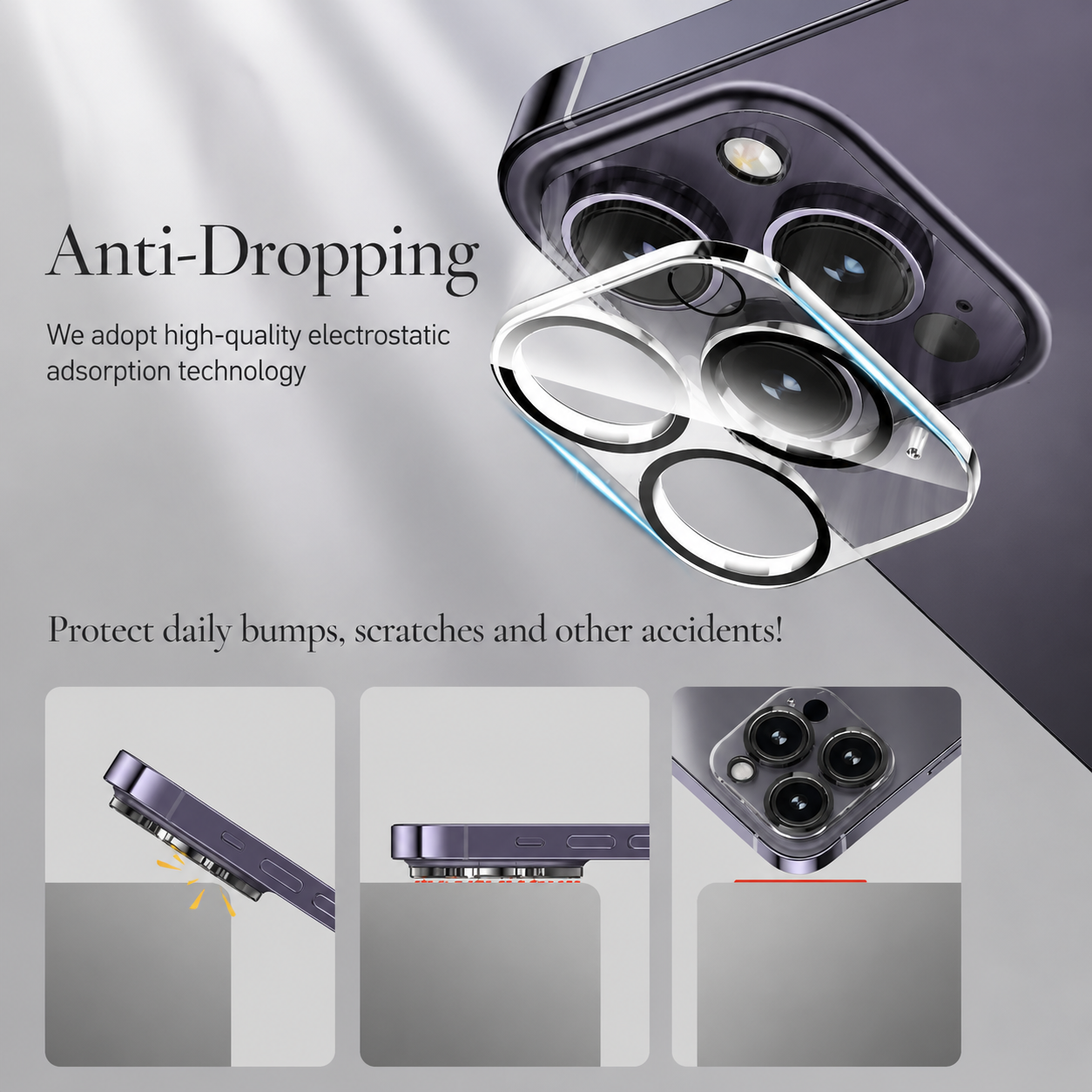 Premium iPhone Camera Lens Protector 9H Tempered Glass Ultra Clear Cover Scratch Resistant Drop Protection Precision Fit Guard Shield Armor Defense
