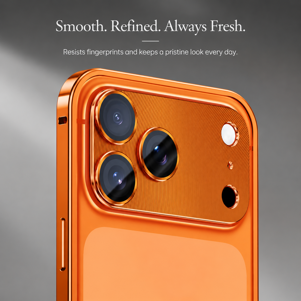 Premium iPhone Case Aluminum Alloy Frame with Camera Lens Protection, Heat Dissipation Design, Shock Resistant Metal Construction, Everyday Protection
