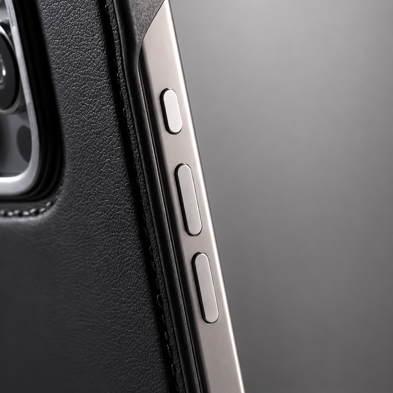 Premium iPhone Case Camera Lens Protection Magnetic PU Leather Cover Ultra Thin Borderless Shockproof Non Slip Matte Finish Design