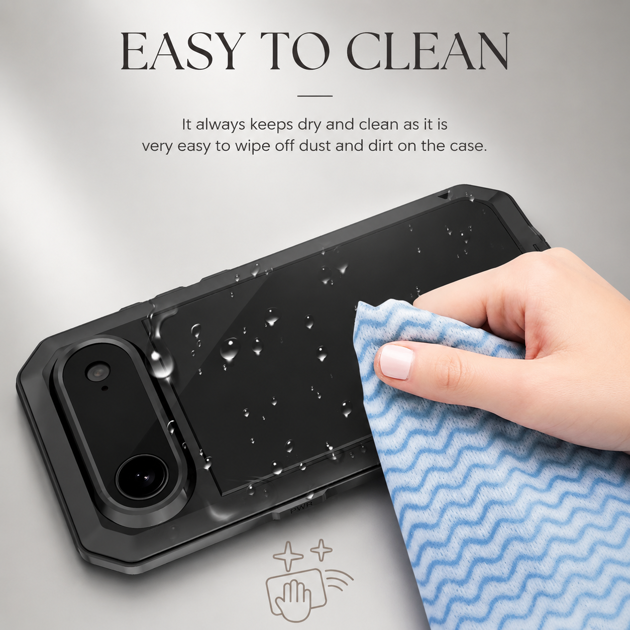 Premium iPhone Case Camera Lens Protection Shockproof Cover Heavy Duty Metal Frame Built In Glass Screen Protector TPU PC Rugged Armor Design