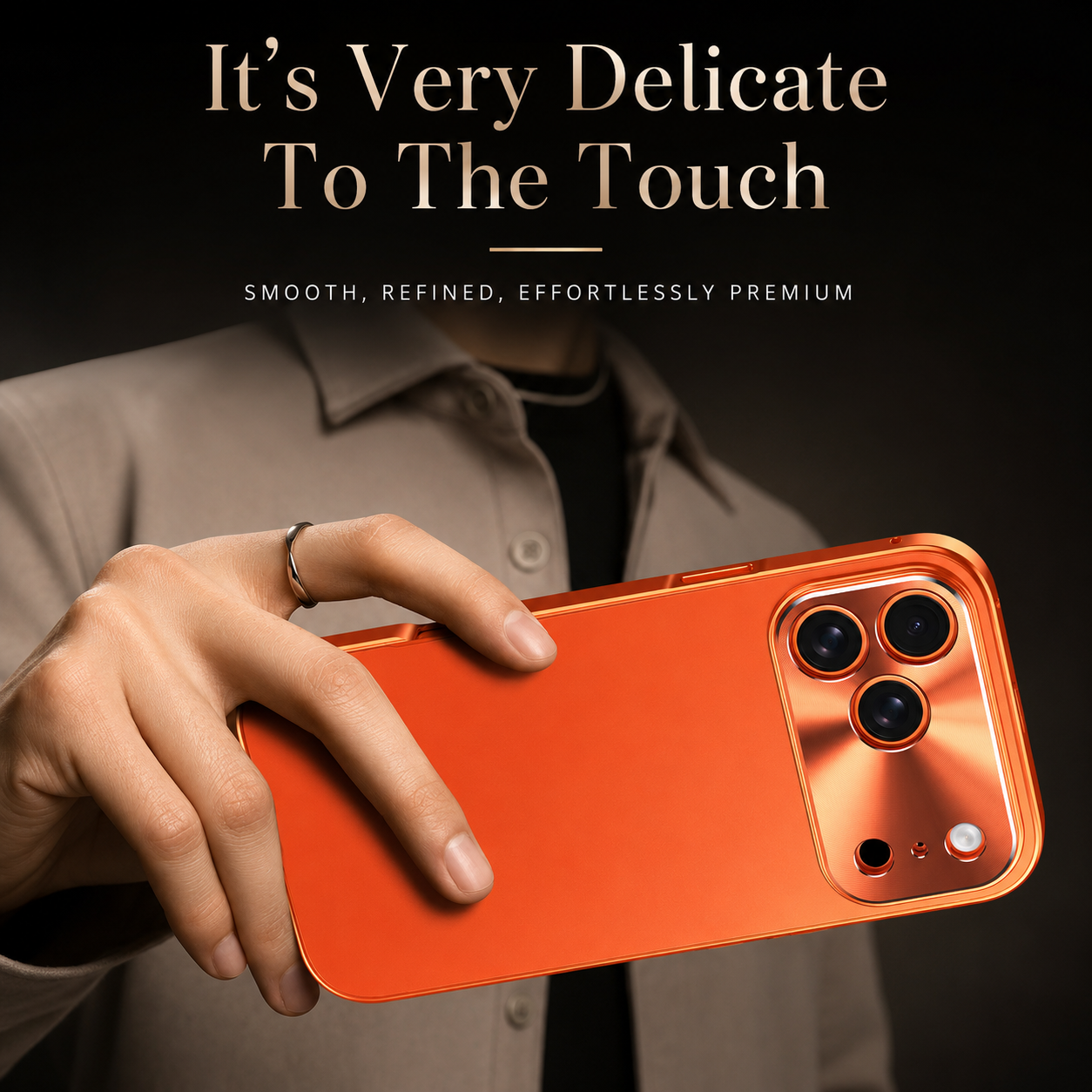 Premium iPhone Case Camera Lens Protection Shockproof Protective Cover Aluminum Alloy Frame Ultra Thin Frosted Back Anti Fingerprint Full Coverage