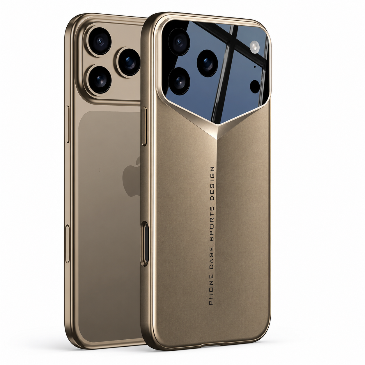 Premium iPhone Case Camera Lens Protection Shockproof Protective Cover Anti Fingerprint Full Coverage Hard PC Slim Matte Design