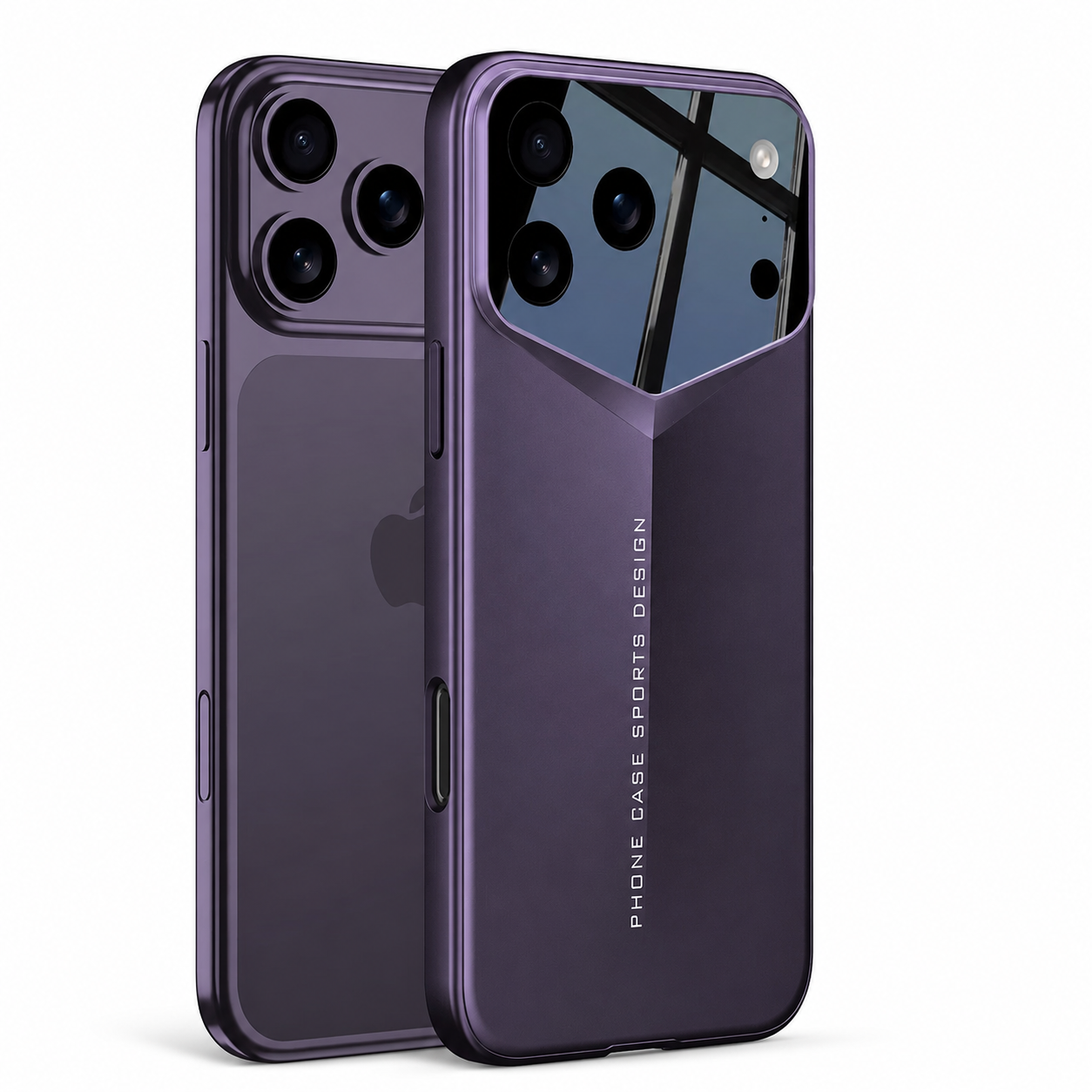 Premium iPhone Case Camera Lens Protection Shockproof Protective Cover Anti Fingerprint Full Coverage Hard PC Slim Matte Design