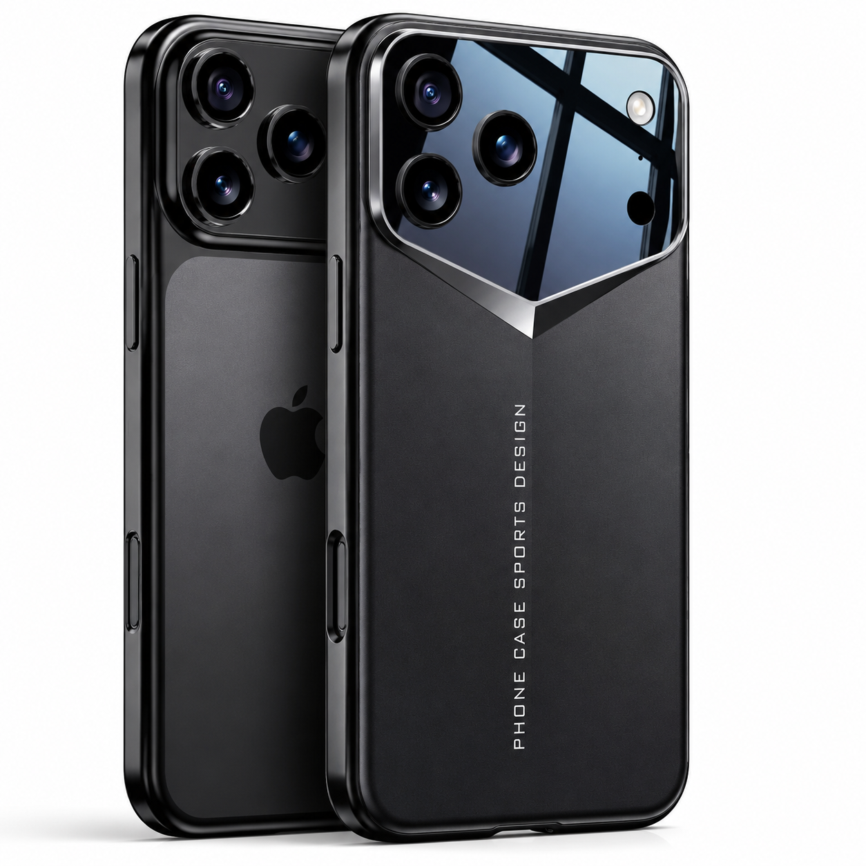 Premium iPhone Case Camera Lens Protection Shockproof Protective Cover Anti Fingerprint Full Coverage Hard PC Slim Matte Design