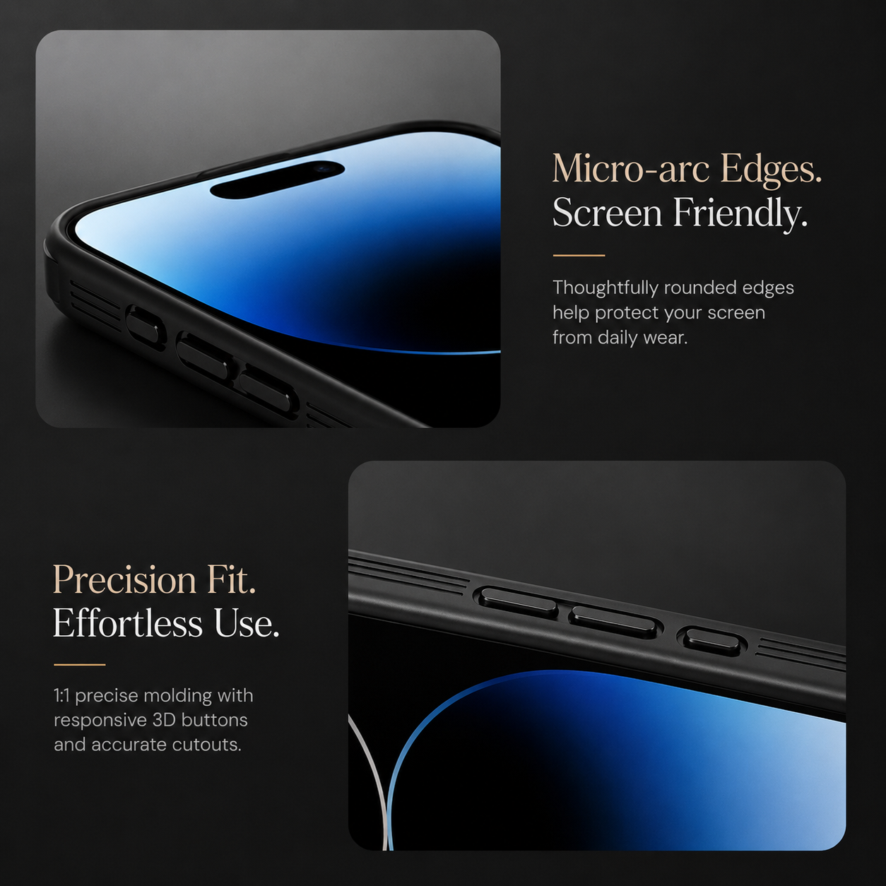 Premium iPhone Case Camera Lens Protection Shockproof Protective Cover Magnetic Back Sliding Camera Cover Rugged TPU PC Design