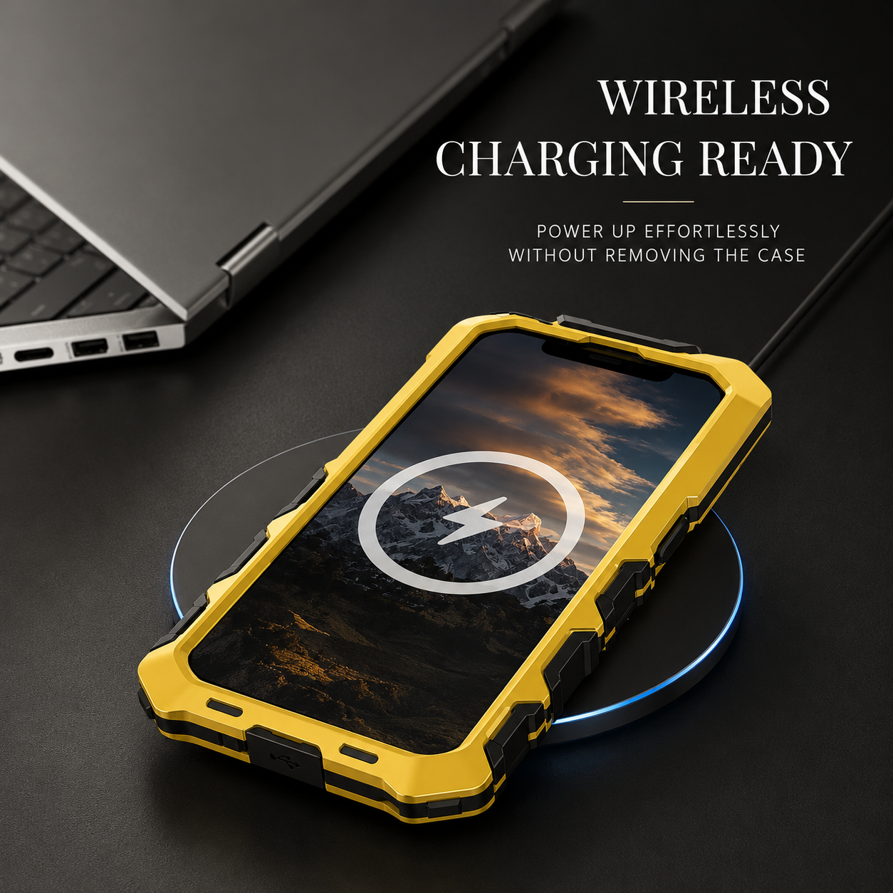 Premium iPhone Case Camera Lens Protection Shockproof Protective Cover Metal Bumper Anti Fall Grip Rugged Lightweight Design