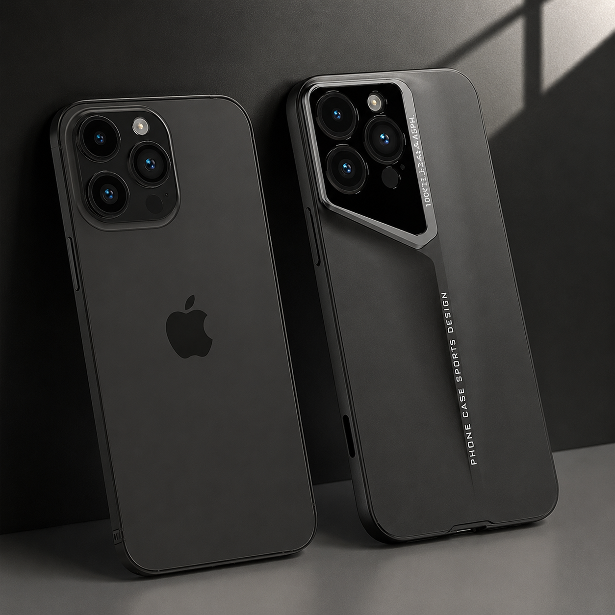 Premium iPhone Case Camera Lens Protection Shockproof Protective Cover Ultra Thin Hard PC Anti Fingerprint Anti Scratch Matte Design