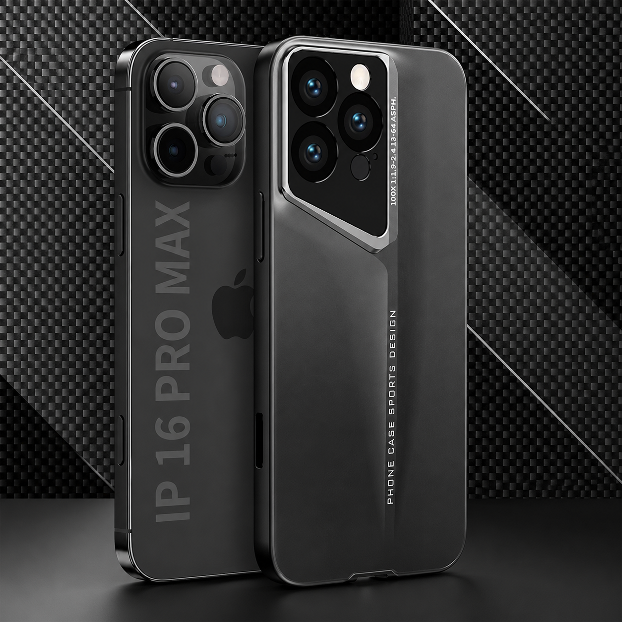 Premium iPhone Case Camera Lens Protection Shockproof Protective Cover Ultra Thin Hard PC Anti Fingerprint Anti Scratch Matte Design