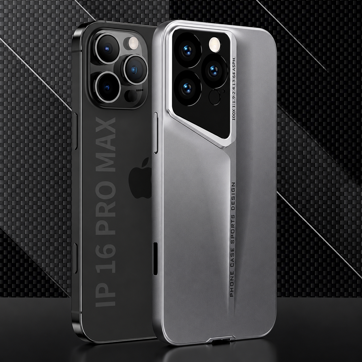 Premium iPhone Case Camera Lens Protection Shockproof Protective Cover Ultra Thin Hard PC Anti Fingerprint Anti Scratch Matte Design