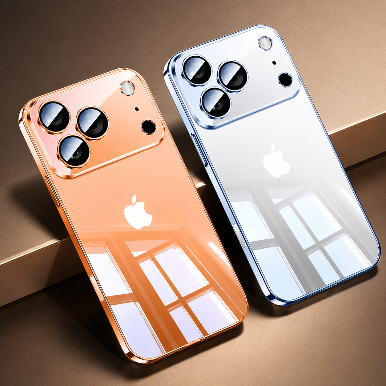 Premium iPhone Case Camera Lens Protection Shockproof Protective Cover Ultra Thin Transparent TPU Anti Fingerprint Scratch Resistant Design