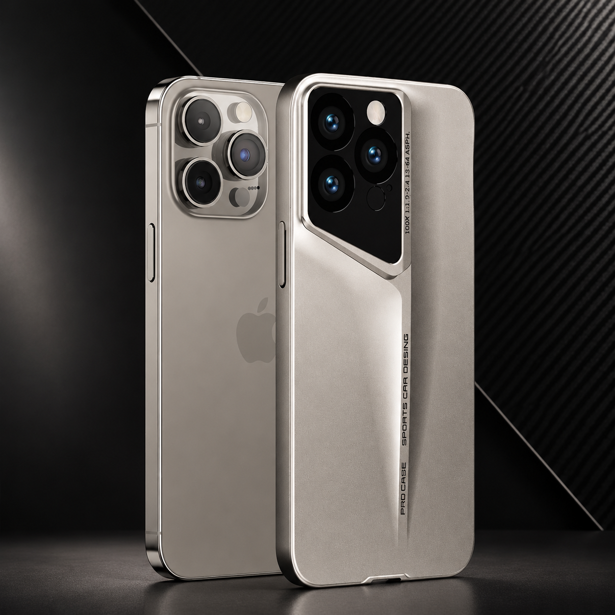 Premium iPhone Case Camera Lens Protection Ultra Thin Hard PC Cover Magnetic Compatible Shockproof Non Slip Anti Scratch Lightweight Design