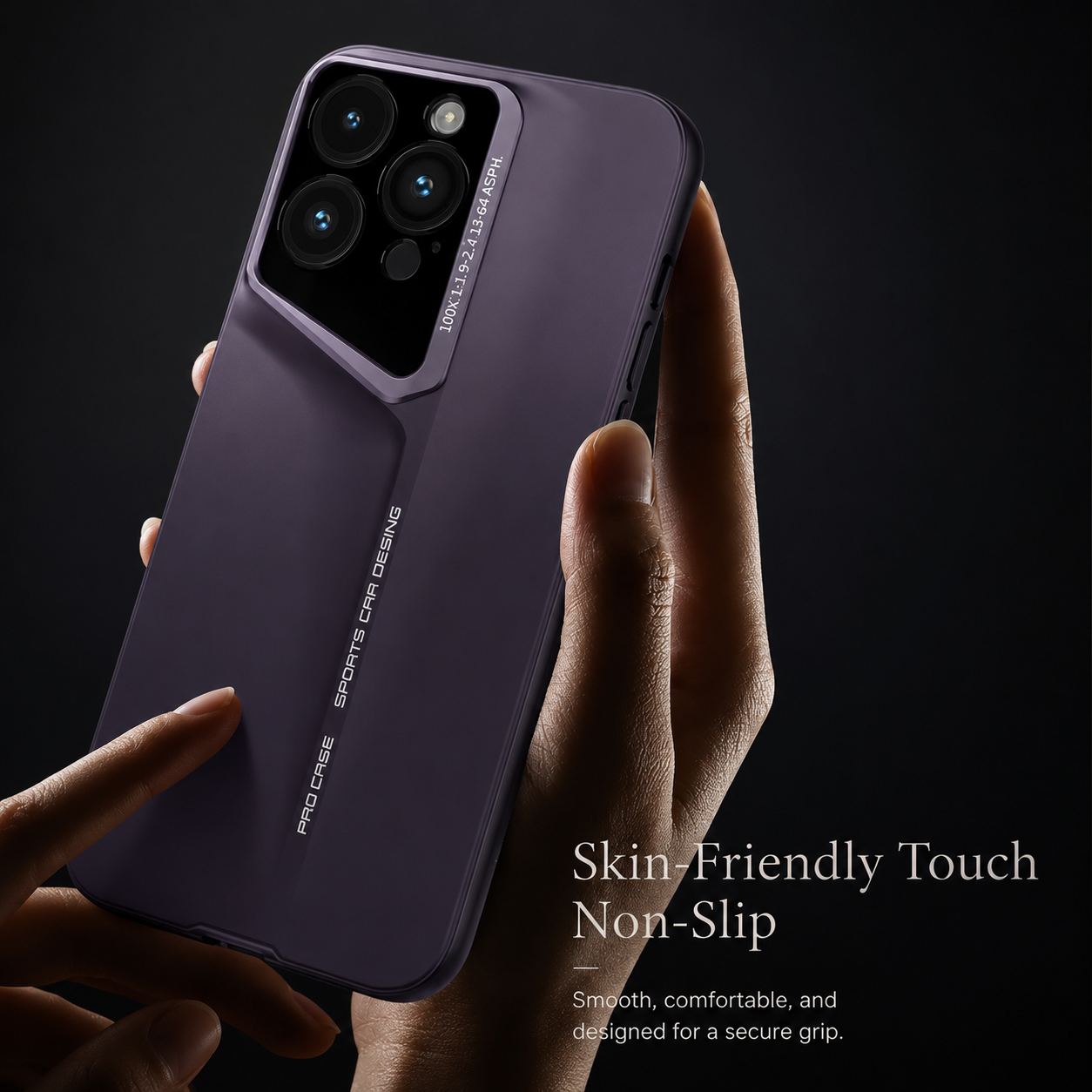 Premium iPhone Case Camera Lens Protection Ultra Thin Hard PC Cover Magnetic Compatible Shockproof Non Slip Anti Scratch Lightweight Design