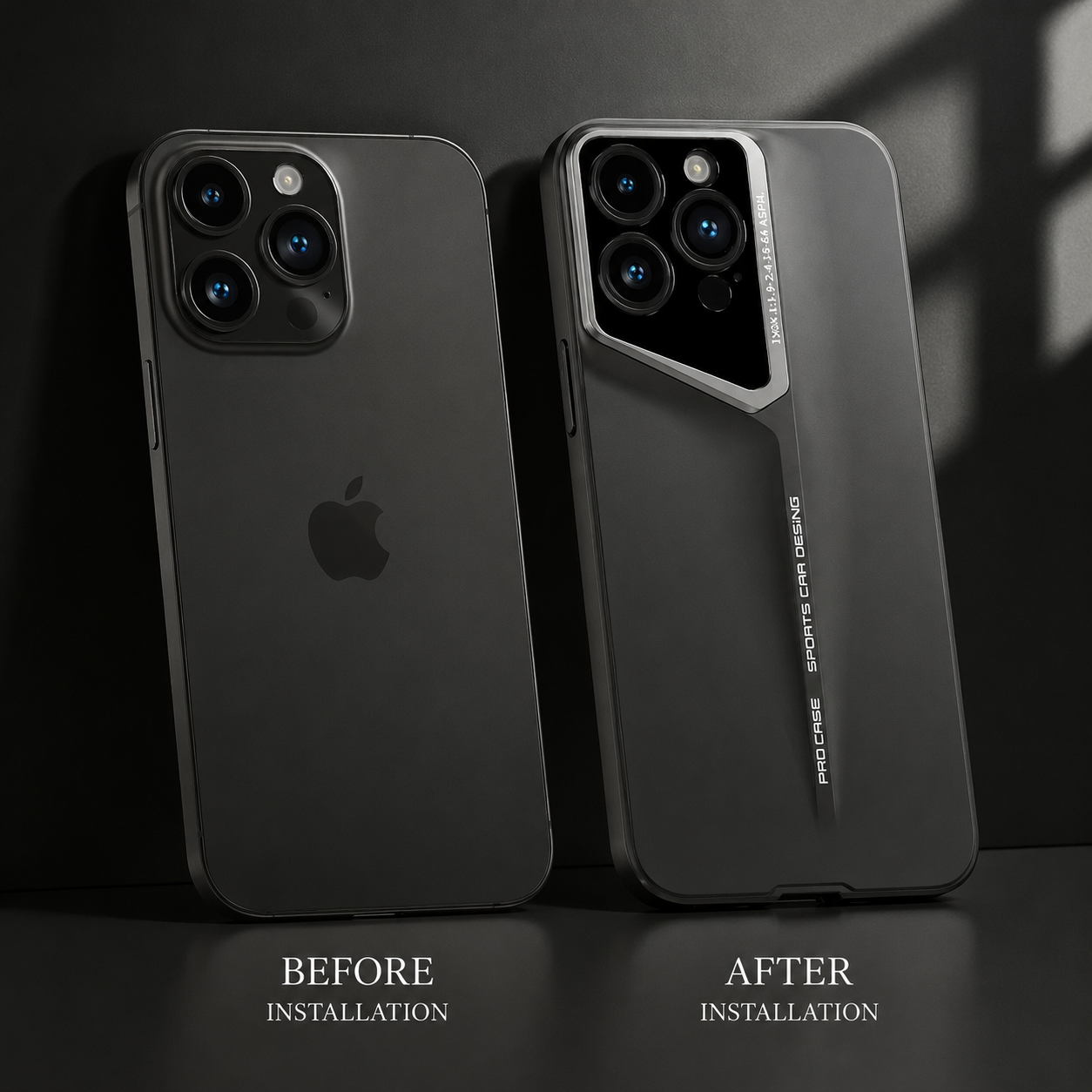 Premium iPhone Case Camera Lens Protection Ultra Thin Hard PC Cover Magnetic Compatible Shockproof Non Slip Anti Scratch Lightweight Design