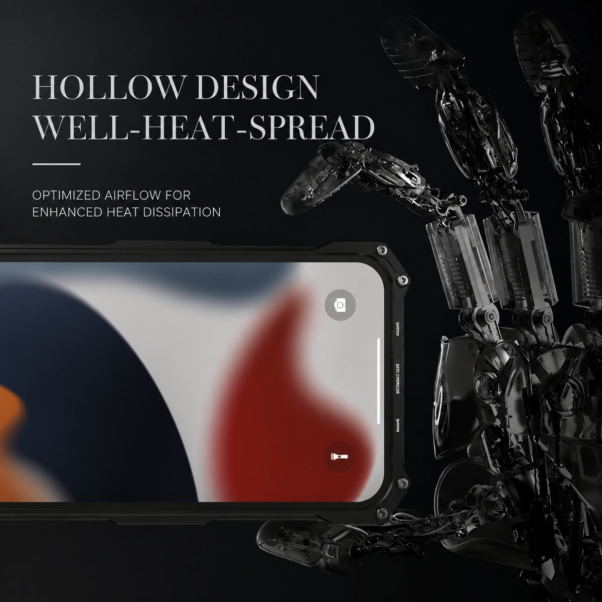 Premium iPhone Case Camera Lens Protection with Aluminum Metal Construction, Shockproof Design, Anti Scratch Surface, Anti Fingerprint Non Slip Finish