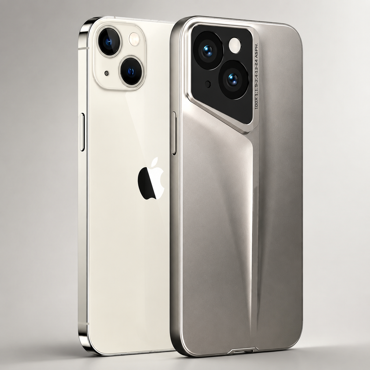 Premium iPhone Case Camera Lens Protection with Matte Hard PC Construction, Shockproof Design, Anti Scratch Surface, Anti Fingerprint Non Slip Finish