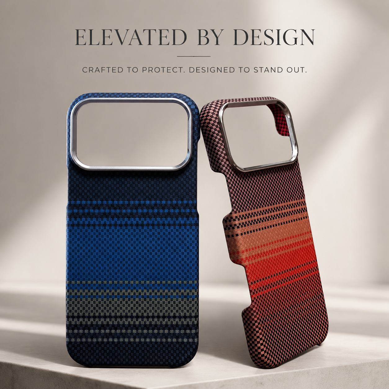 Premium iPhone Case Carbon Fiber Texture Magnetic Cover MagSafe Compatible Shock Absorbing PC TPU Hybrid Protective Case Slim Lightweight Design