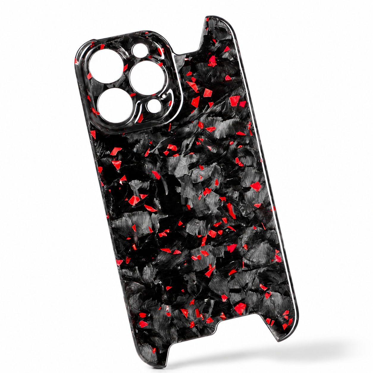 Premium iPhone Case Forged Carbon Fiber Cover with Ultra Thin Design, Lightweight Protection, Secure Grip, Camera Lens Protection and Scratch Resistant Build