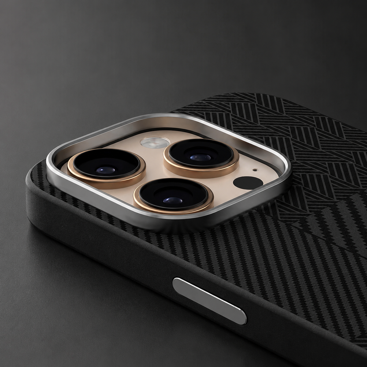 Premium iPhone Case MagSafe Compatible 3D Embossed Design with Camera Lens Protection, Shockproof Dual Layer Construction, Ultra Slim Matte Finish