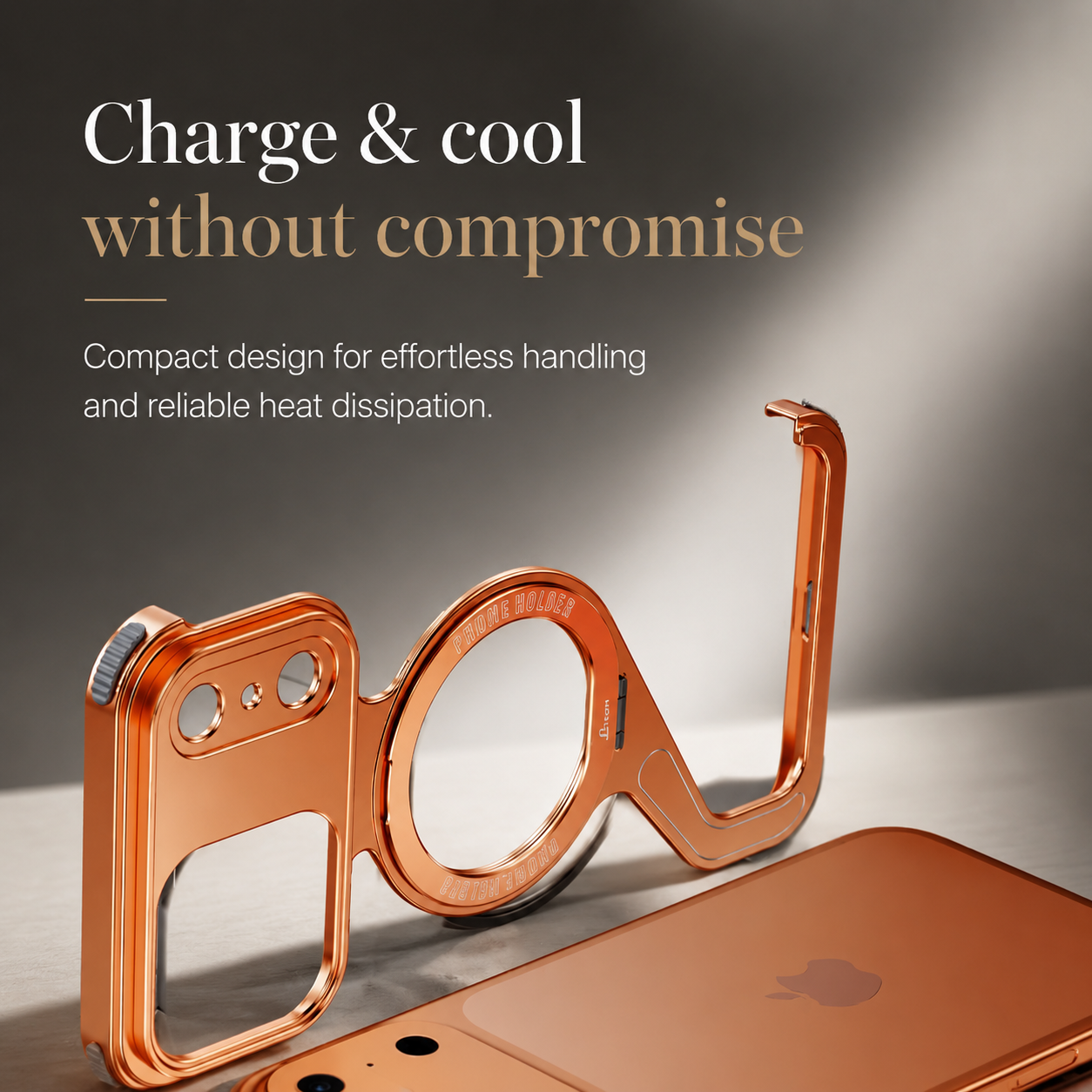 Premium iPhone Case MagSafe Compatible Aluminum Alloy Z Shape Frameless Magnetic Cover Metal Shockproof Anti Scratch Slim Minimal Edge Protection