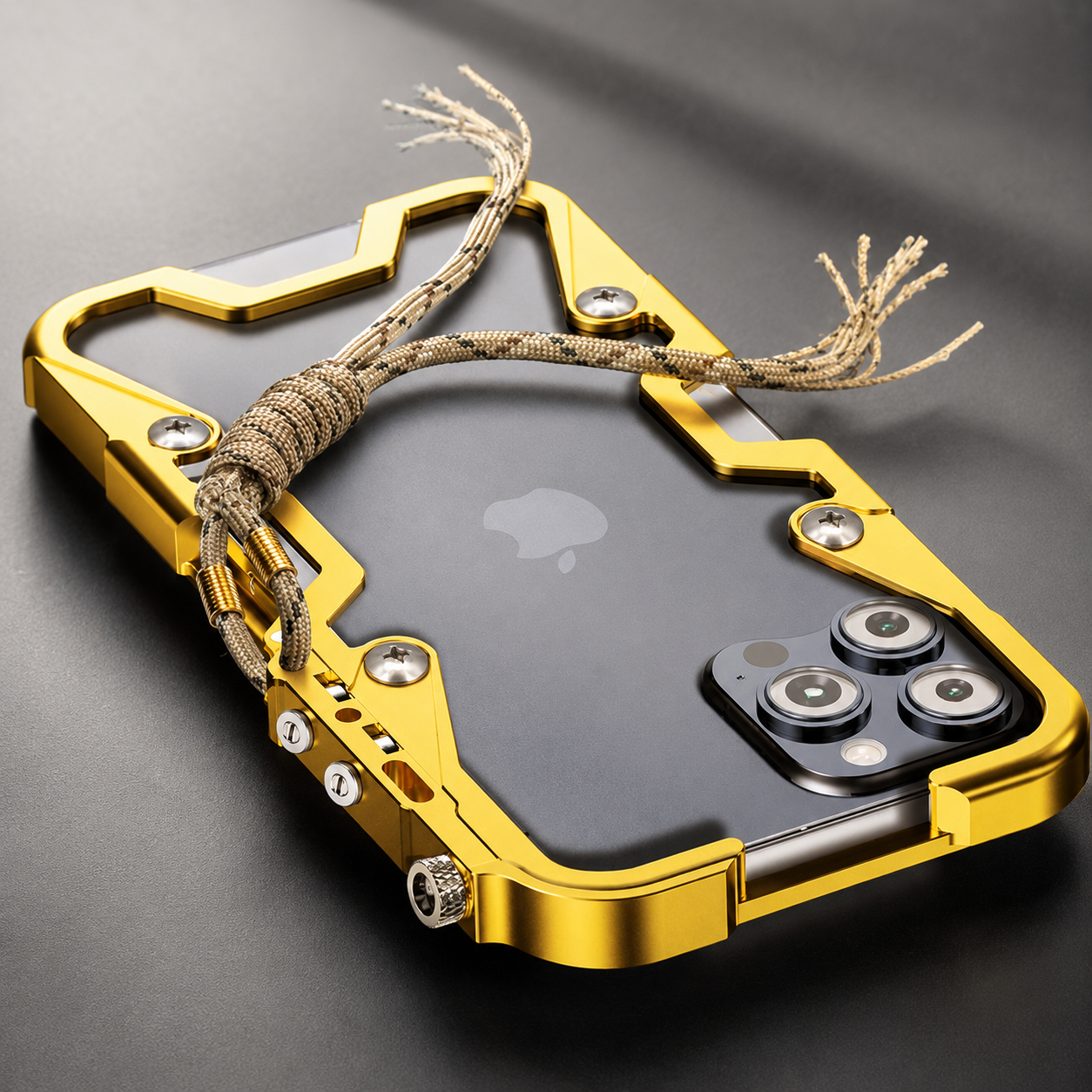 Premium iPhone Case MagSafe Compatible Aluminum Armor Bumper Frame Protective Cover Camera Lens Protection Shockproof Heavy Duty Slim Design