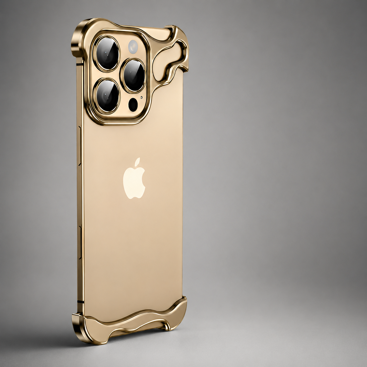 Premium iPhone Case MagSafe Compatible Aluminum Frame Protective Cover Camera Lens Protection Shockproof Ultra Thin Metal Bumper Frameless Design