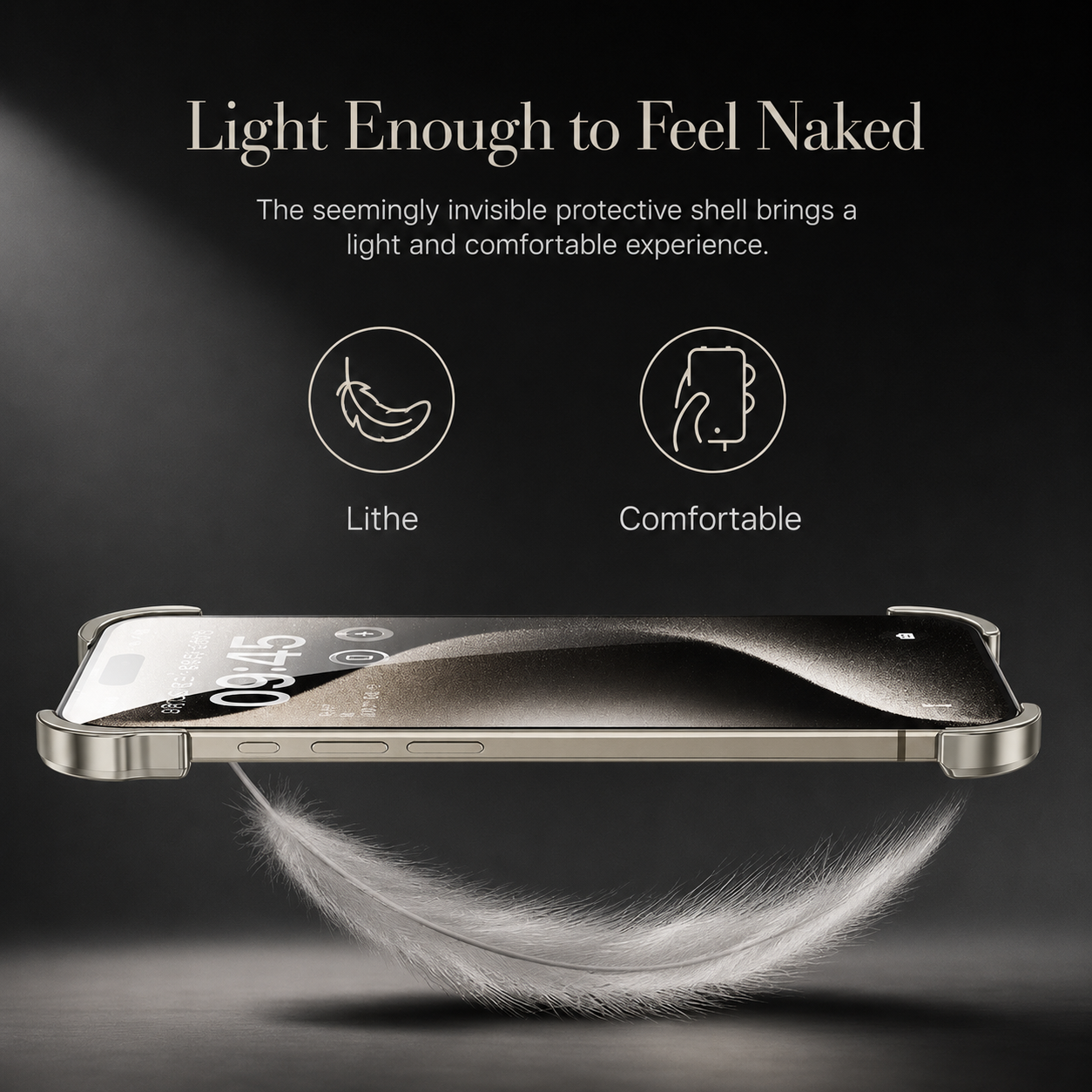 Premium iPhone Case MagSafe Compatible Aluminum Frame Protective Cover Camera Lens Protection Shockproof Ultra Thin Metal Bumper Frameless Design