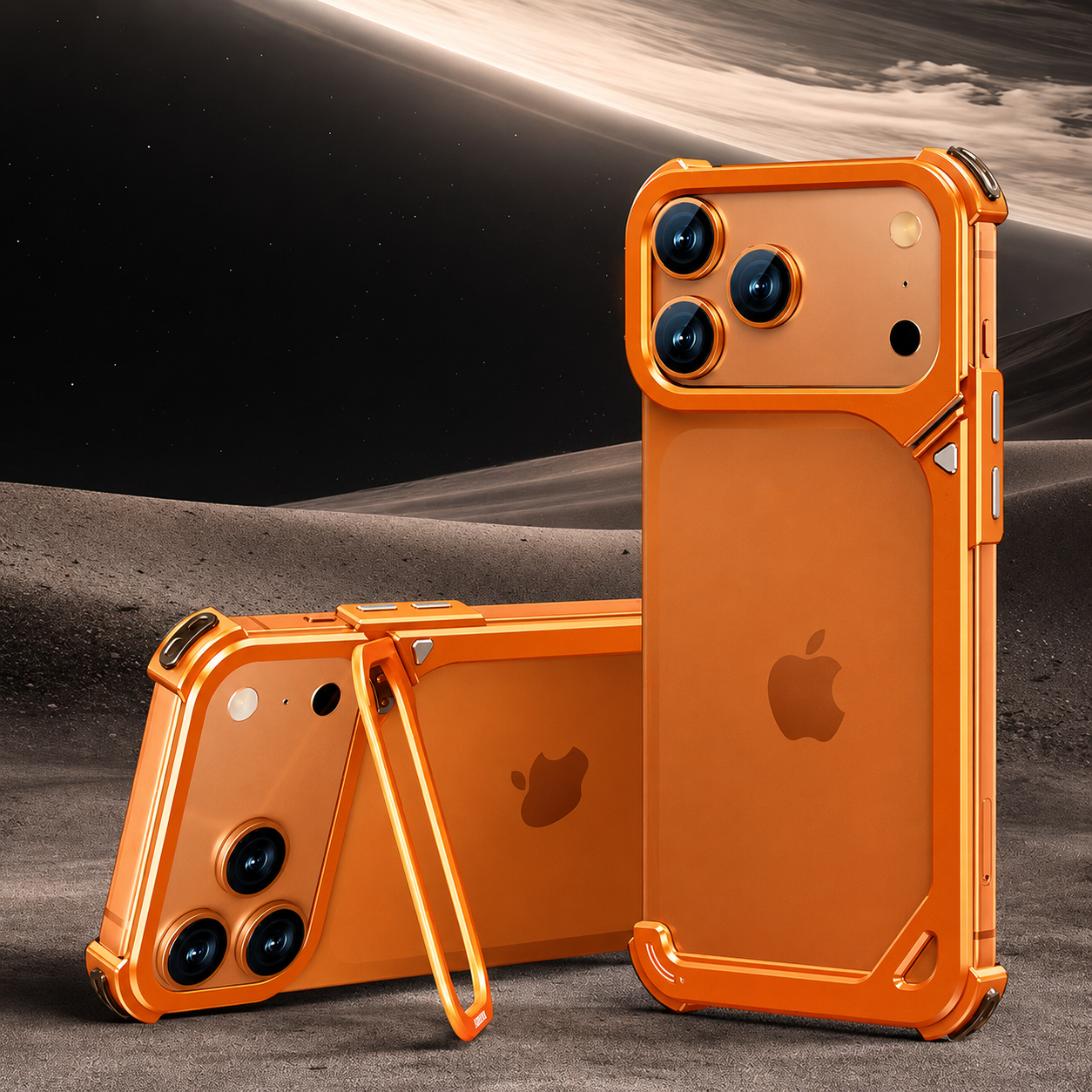 Premium iPhone Case MagSafe Compatible Aluminum Frame with Camera Lens Protection, Slim Drop Protection, Secure Grip, Lightweight Design and Shockproof Build