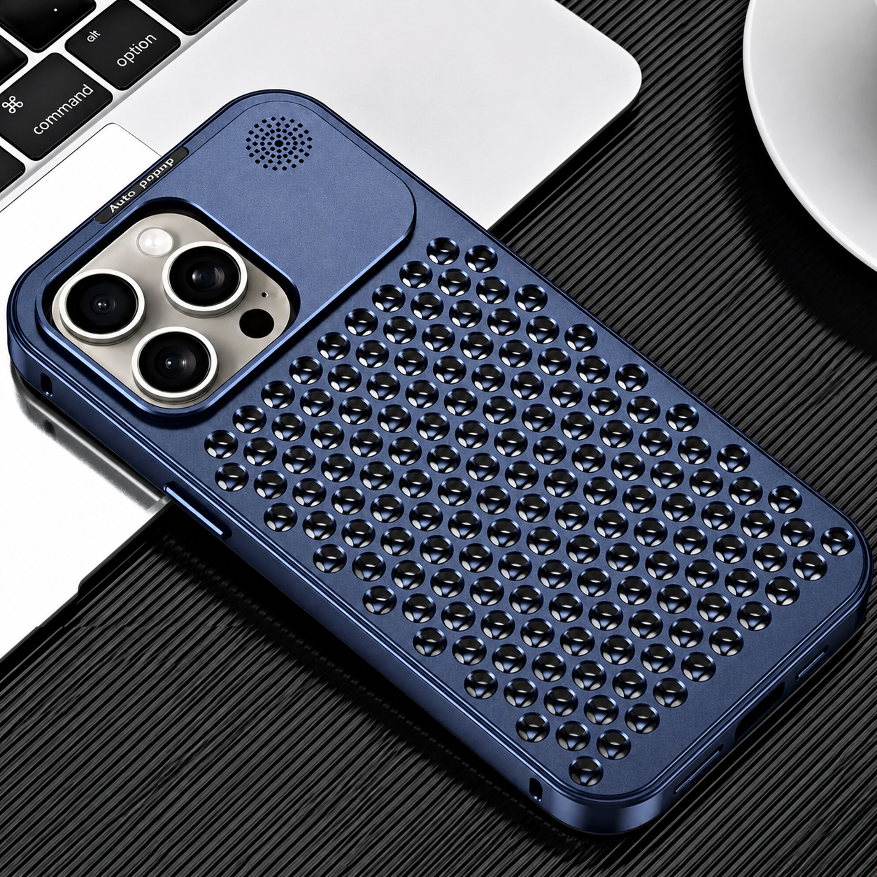 Premium iPhone Case MagSafe Compatible Aluminum Metal Frame Protective Cover Camera Lens Protection Shockproof Heat Dissipation Slim Lightweight Design