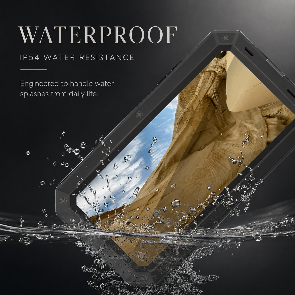 Premium iPhone Case MagSafe Compatible Aluminum Metal Frame Protective Cover Tempered Glass Screen Camera Lens Protection Waterproof Shockproof Full Body