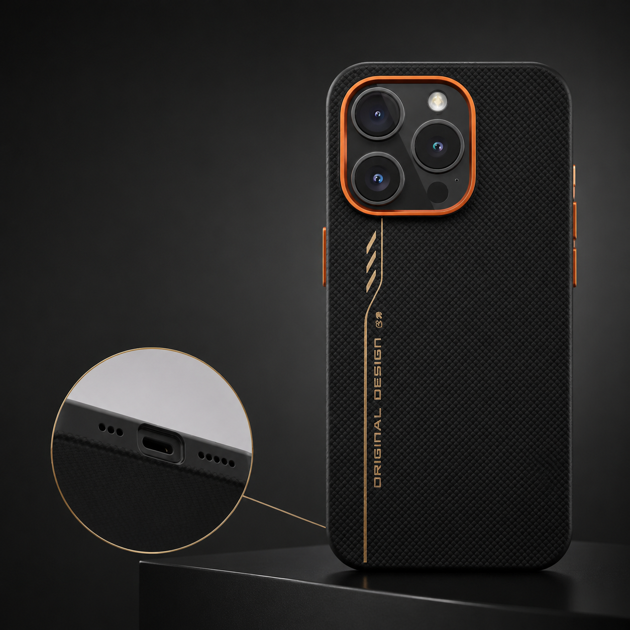 Premium iPhone Case MagSafe Compatible Aramid Fiber Cover Camera Lens Protection Shockproof Anti Fingerprint Anti Scratch Magnetic Half Wrapped Slim Design
