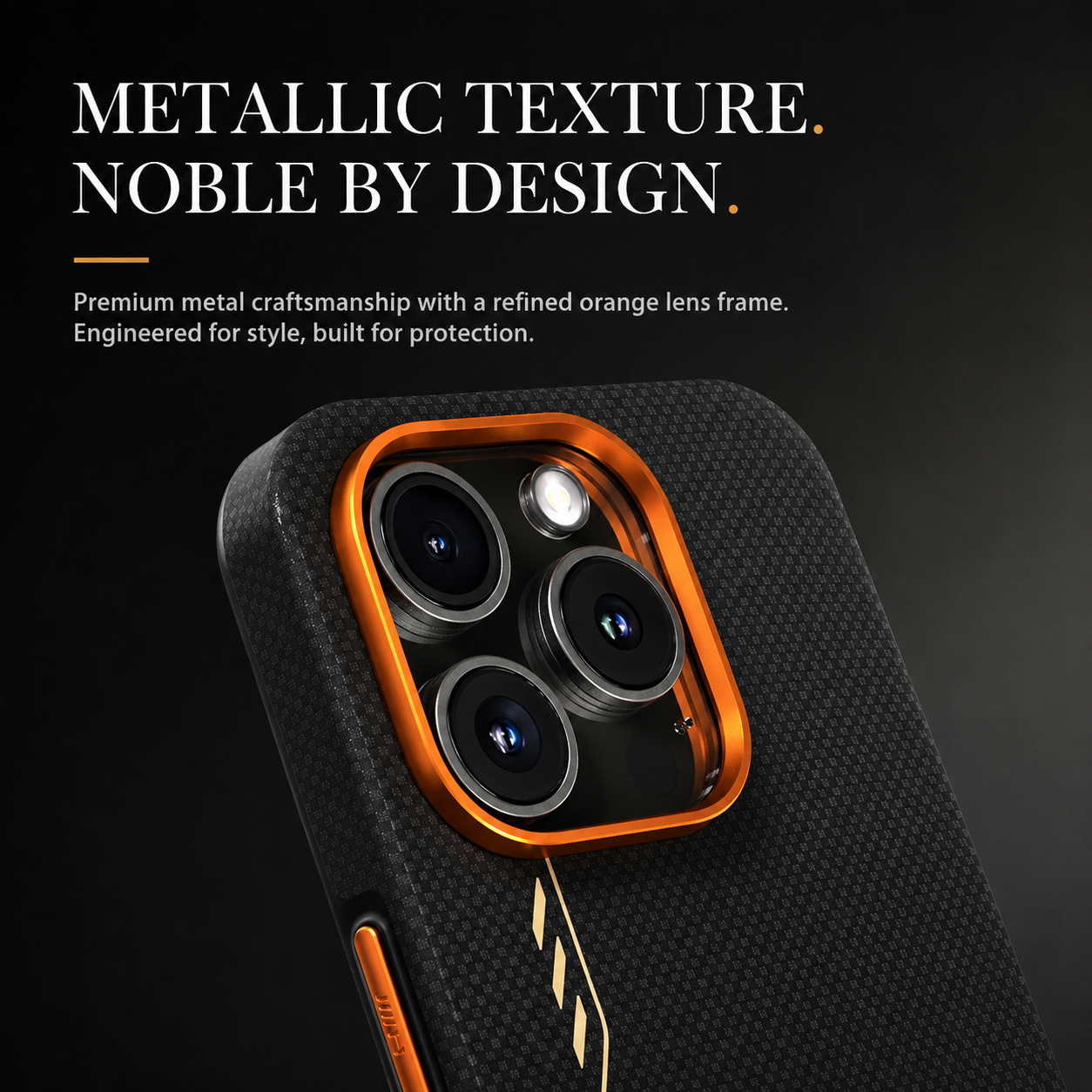 Premium iPhone Case MagSafe Compatible Aramid Fiber Cover Camera Lens Protection Shockproof Anti Fingerprint Anti Scratch Magnetic Half Wrapped Slim Design