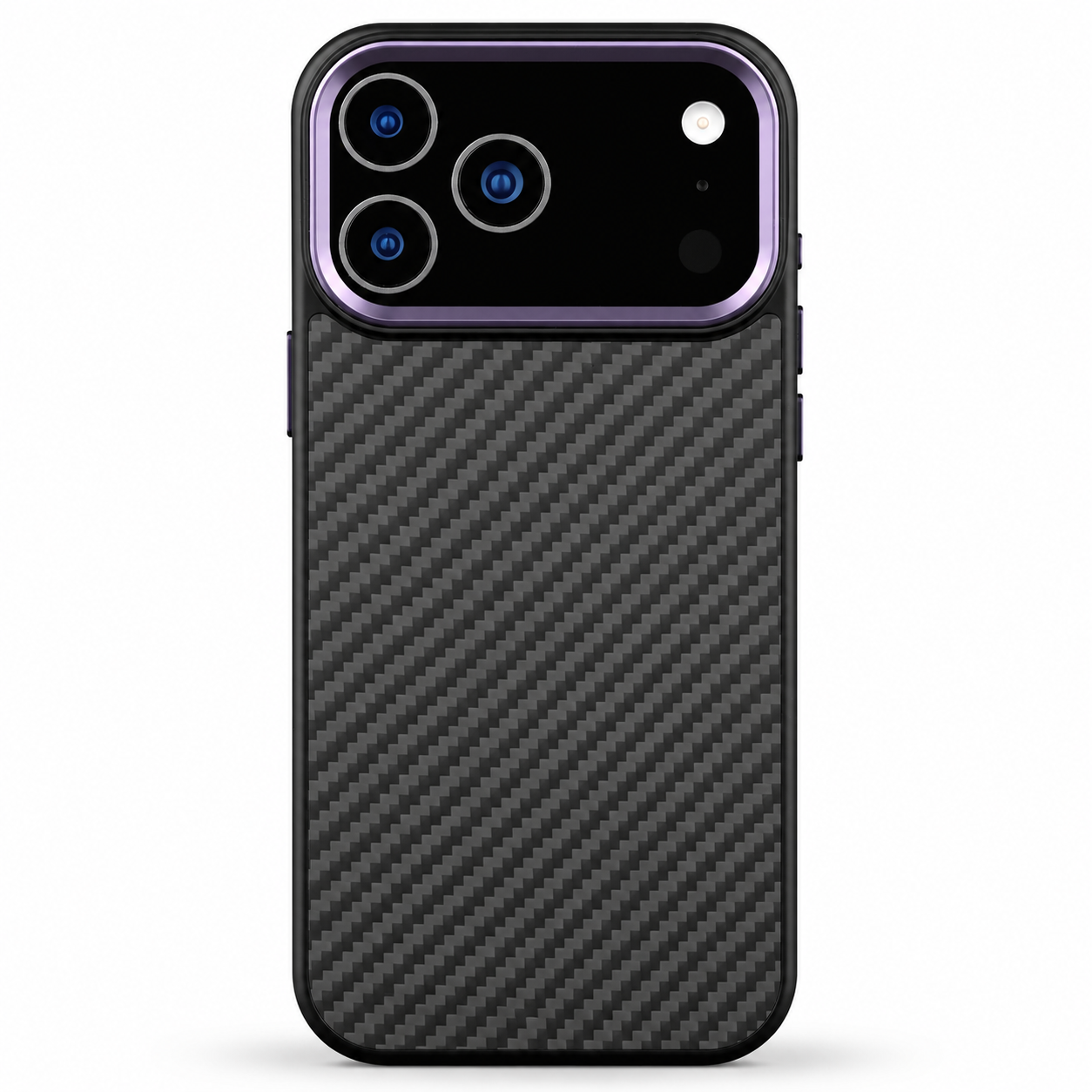 Premium iPhone Case MagSafe Compatible Aramid Fiber Cover with Full Coverage Protection, Lightweight Design, Secure Grip, Camera Lens Protection and Durable