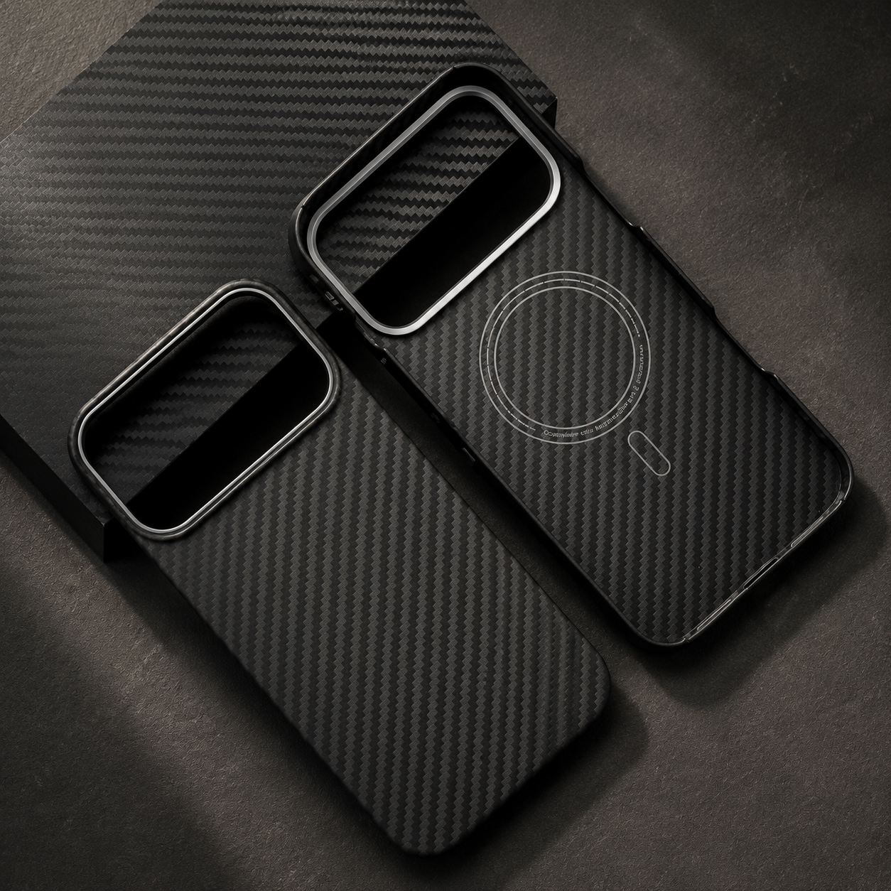 Premium iPhone Case MagSafe Compatible Camera Lens Protection Aramid Carbon Fiber Shockproof Cover Anti Scratch Ultra Thin Wireless Charging Design