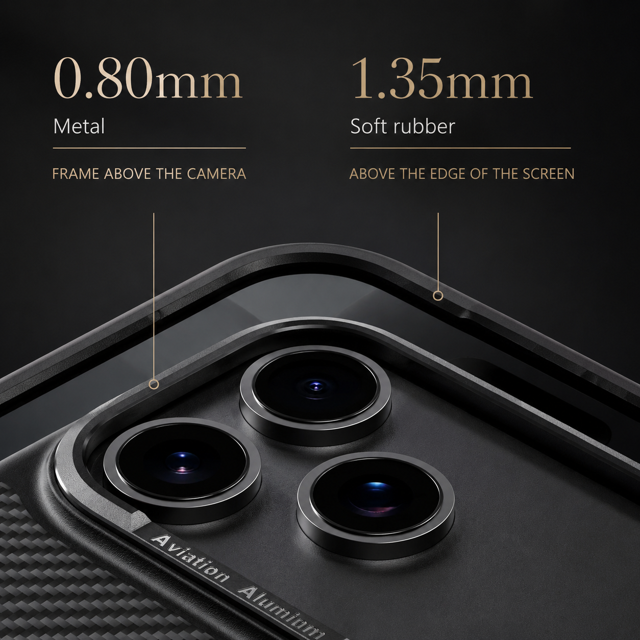 Premium iPhone Case MagSafe Compatible Camera Lens Protection Aramid Fiber Cover Kevlar Texture Shockproof Anti Fingerprint Anti Scratch Lightweight Design