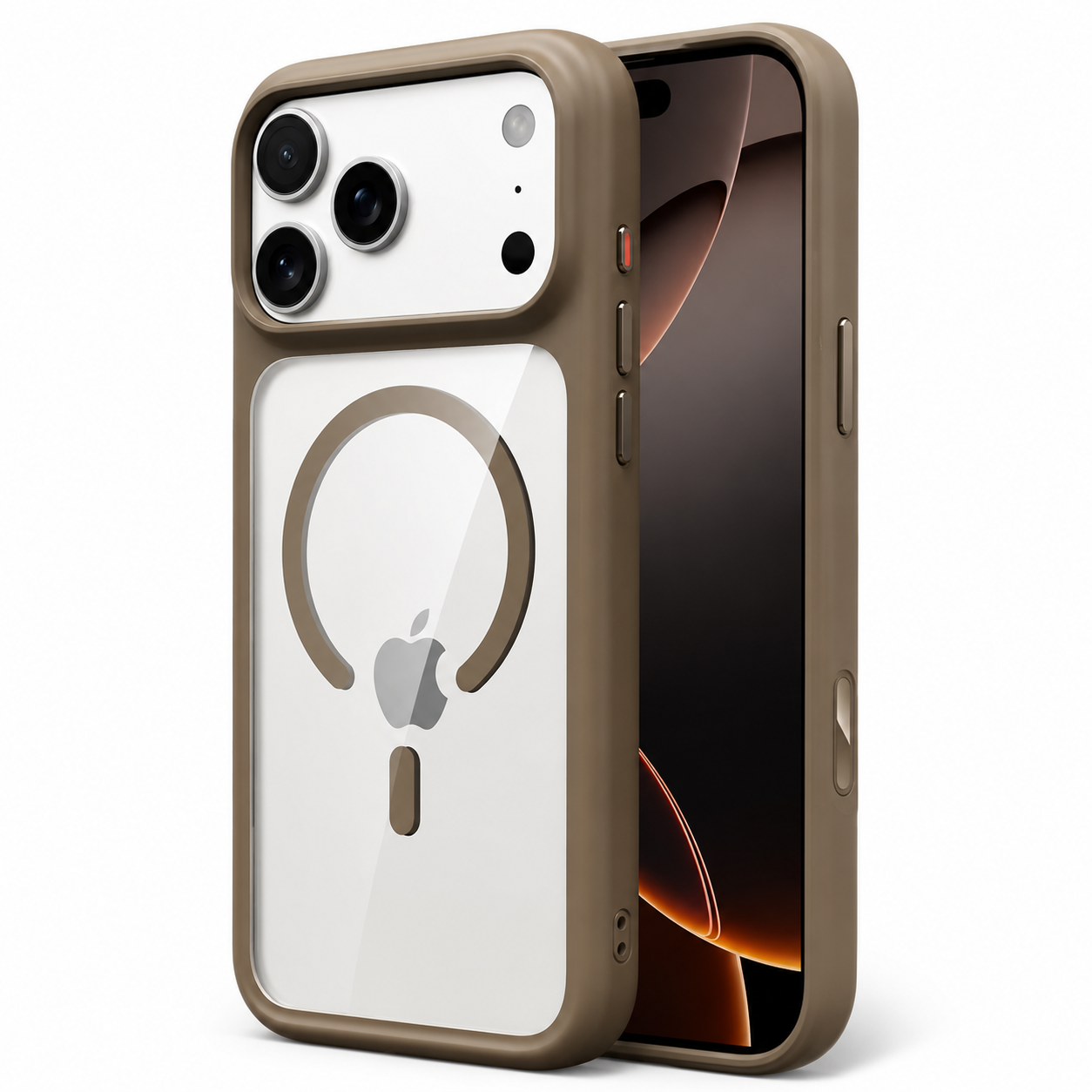 Premium iPhone Case MagSafe Compatible Camera Lens Protection Clear Armor Shockproof Cover Anti Scratch Magnetic Wireless Charging Design