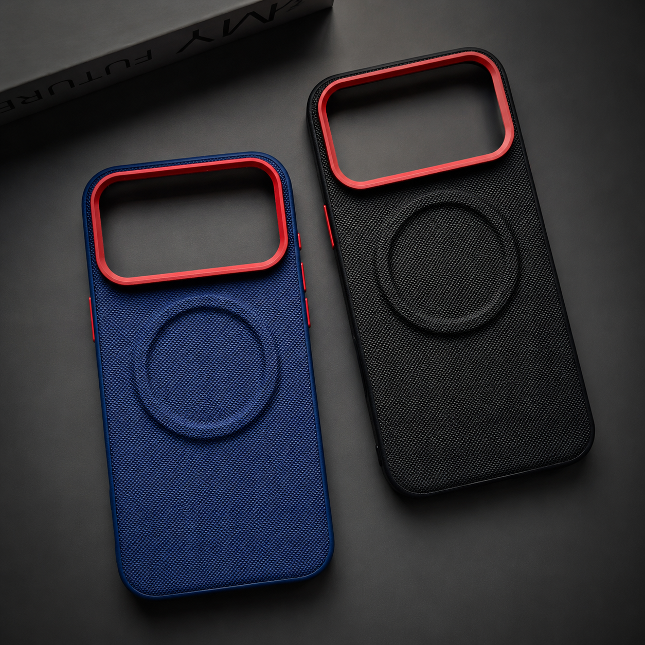 Premium iPhone Case MagSafe Compatible Camera Lens Protection Magnetic Leather Cover Shockproof PC TPU Hybrid Anti Fingerprint Wireless Charging Design