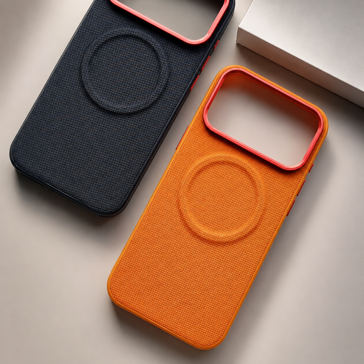 Premium iPhone Case MagSafe Compatible Camera Lens Protection Magnetic Leather Cover Shockproof PC TPU Hybrid Anti Fingerprint Wireless Charging Design